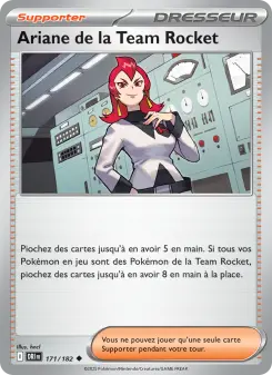 Ariane de la Team Rocket — carte 171 de l’extension Rivalités Destinées