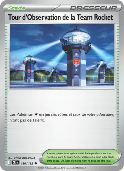Tour d'Observation de la Team Rocket — carte 180 de l’extension Rivalités Destinées
