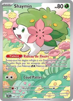 Shaymin — carte 185 de l’extension Rivalités Destinées