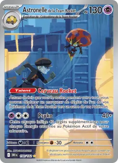 Astronelle de la Team Rocket — carte 198 de l’extension Rivalités Destinées