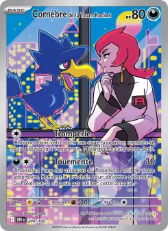 Cornèbre de la Team Rocket — carte 200 de l’extension Rivalités Destinées