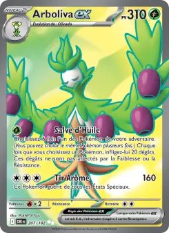Arboliva-ex — carte 207 de l’extension Rivalités Destinées