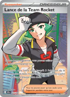 Lance de la Team Rocket — carte 227 de l’extension Rivalités Destinées