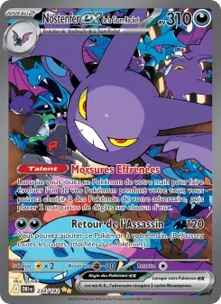 Nostenfer-ex de la Team Rocket — carte 234 de l’extension Rivalités Destinées