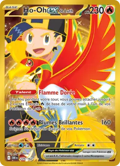 Ho-Oh-ex de Luth — carte 239 de l’extension Rivalités Destinées