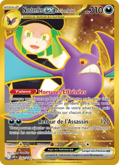 Nostenfer-ex de la Team Rocket — carte 242 de l’extension Rivalités Destinées