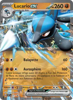 Lucario-ex — carte 017 de l’extension SVP Black Star Promos