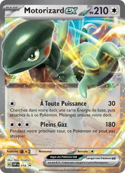 Motorizard-ex — carte 018 de l’extension SVP Black Star Promos