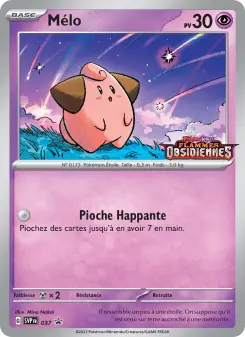 Mélo — carte 037 de l’extension SVP Black Star Promos