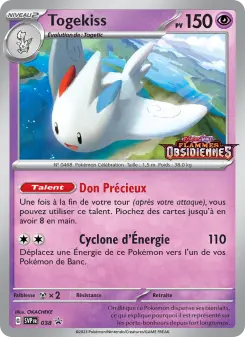 Togekiss — carte 038 de l’extension SVP Black Star Promos