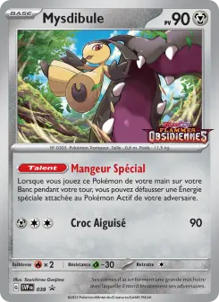 Mysdibule — carte 039 de l’extension SVP Black Star Promos