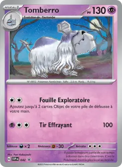 Tomberro — carte 042 de l’extension SVP Black Star Promos