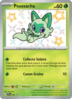 Poussacha — carte 076 de l’extension SVP Black Star Promos