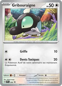 Gribouraigne — carte 099 de l’extension SVP Black Star Promos