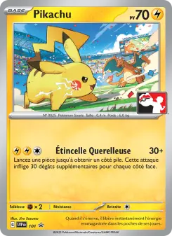 Pikachu — carte 101 de l’extension SVP Black Star Promos