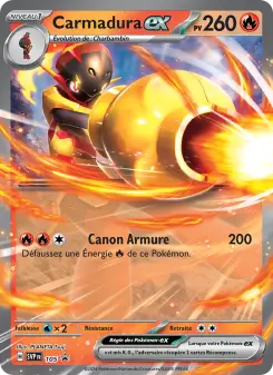 Carmadura-ex — carte 105 de l’extension SVP Black Star Promos