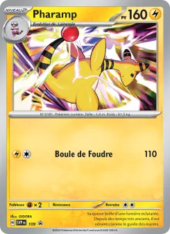 Pharamp — carte 109 de l’extension SVP Black Star Promos