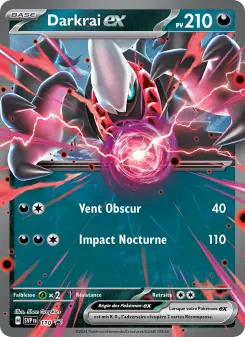 Darkrai-ex — carte 110 de l’extension SVP Black Star Promos
