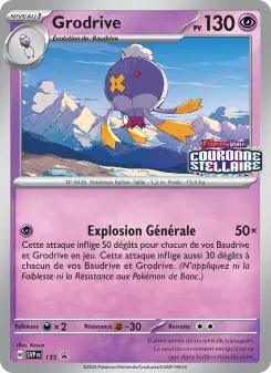 Grodrive — carte 135 de l’extension SVP Black Star Promos