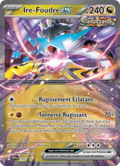 Ire-Foudre-ex — carte 145 de l’extension SVP Black Star Promos