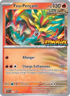 Feu-Perçant — carte 151 de l’extension SVP Black Star Promos