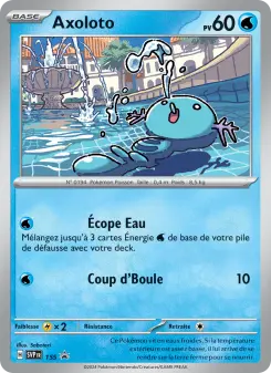 Axoloto — carte 155 de l’extension SVP Black Star Promos