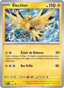 Électhor — carte 157 de l’extension SVP Black Star Promos