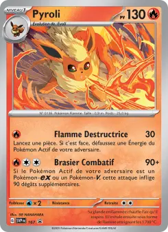 Pyroli — carte 167 de l’extension SVP Black Star Promos