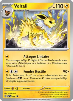 Voltali — carte 169 de l’extension SVP Black Star Promos