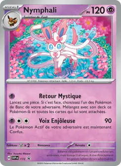 Nymphali — carte 172 de l’extension SVP Black Star Promos