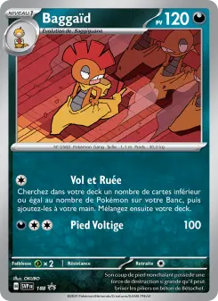 Baggaïd — carte 188 de l’extension SVP Black Star Promos