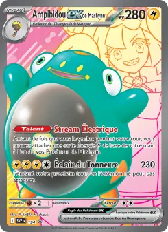 Ampibidou-ex de Mashynn — carte 194 de l’extension SVP Black Star Promos