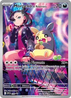 Morpeko de Rosemary — carte 206 de l’extension SVP Black Star Promos
