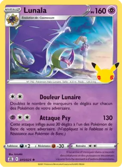 Lunala — carte 15 de l’extension Célébrations