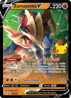 Zamazenta V — carte 18 de l’extension Célébrations