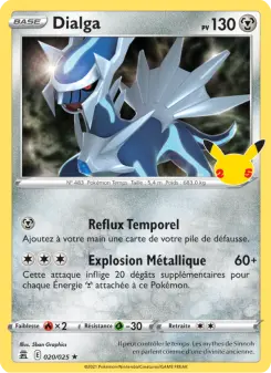 Dialga — carte 20 de l’extension Célébrations