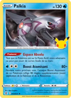 Palkia — carte 4 de l’extension Célébrations