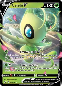 Celebi V — carte 1 de l’extension Épée et Bouclier