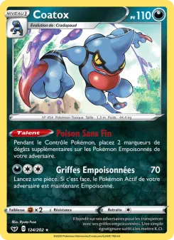 Coatox — carte 124 de l’extension Épée et Bouclier