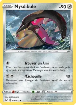Mysdibule — carte 129 de l’extension Épée et Bouclier