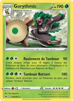Gorythmic — carte 15 de l’extension Épée et Bouclier