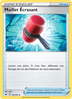 Maillet Écrasant — carte 159 de l’extension Épée et Bouclier