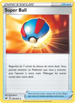 Super Ball — carte 164 de l’extension Épée et Bouclier