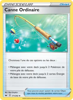 Canne Ordinaire — carte 171 de l’extension Épée et Bouclier