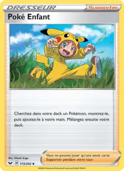 Poké Enfant — carte 173 de l’extension Épée et Bouclier