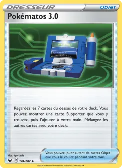 Pokématos 3.0 — carte 174 de l’extension Épée et Bouclier