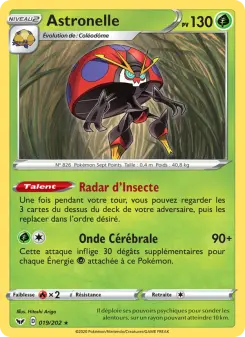 Astronelle — carte 19 de l’extension Épée et Bouclier