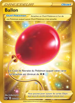 Ballon — carte 213 de l’extension Épée et Bouclier