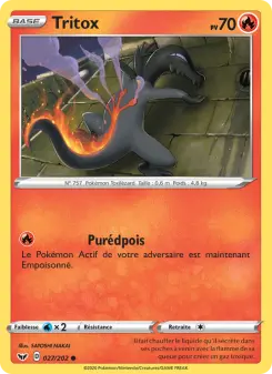 Tritox — carte 27 de l’extension Épée et Bouclier