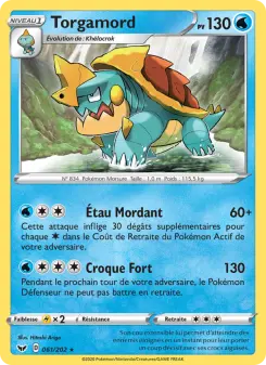 Torgamord — carte 61 de l’extension Épée et Bouclier